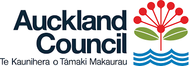 Black Auckland Council Logo